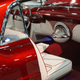 Even the interior captures that 1950s, utopian Space Age aesthetic.